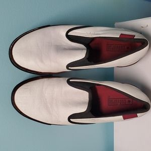 Lightly worn size 9 dressy Converse slip-ons